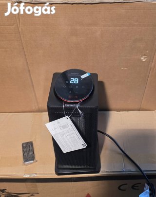 elektromos fűtőtest 90°-os oszcillációval, érintőképernyővel