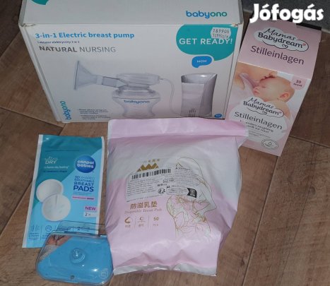 elektromos mellszívó kiegészítőkkel 