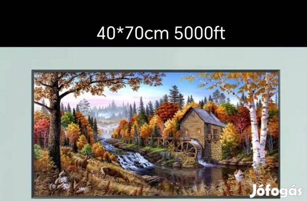 erdei idill gyémánt kirakó