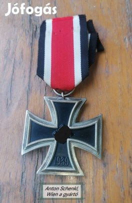 eredeti II.Világháborús Náci vaskereszt