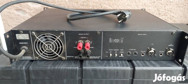 erősítő, végfok, pa, disco, hang