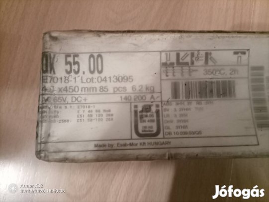 esab hegesztő elektróda 