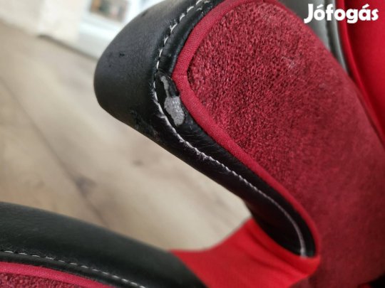 espiro gamma piros gyerekülés isofix 15-35kg