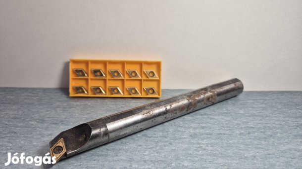 eszterga esztergakés furatkés eladó 10db lapkával