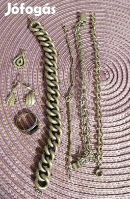 ezüst ékszer csomag