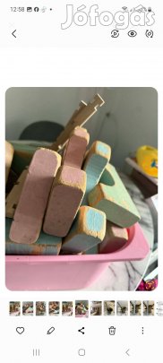 fa építőjáték eladó 