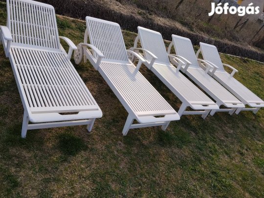 fa kerti bútor napozóágy kertibútor napozó ágy 