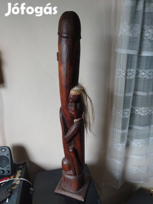 fa szobor 101cm magas