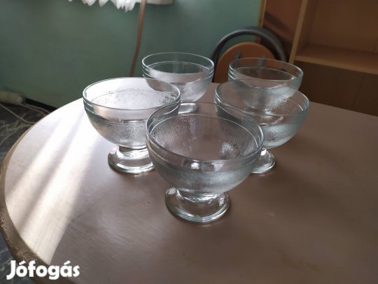 fagyis, bólés kehely készlet