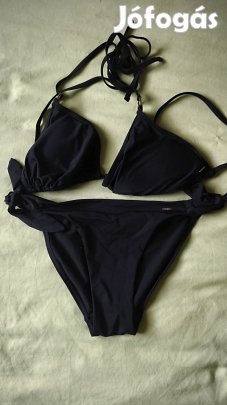 fekete két részes bikini 