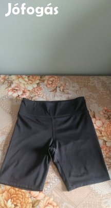 fekete sport fitnesz rövidnadrág 134/140