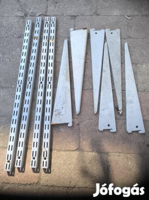 fem fali polc tartó