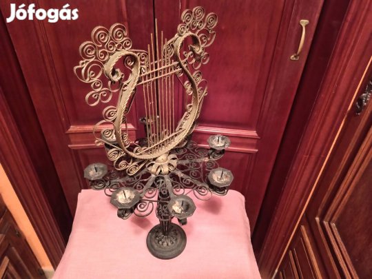 fém templomi gyertyatartó 