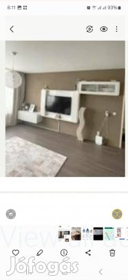 fényes fehér nappali bútor szekrény 