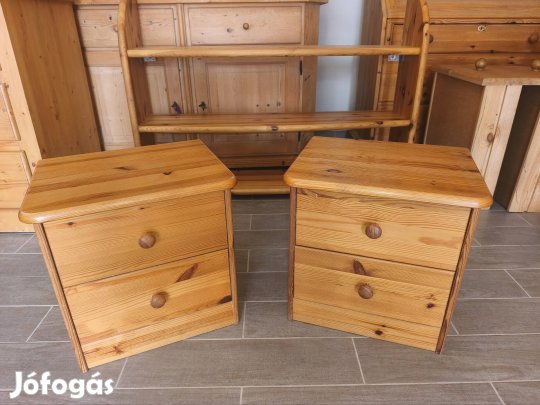 fenyő éjjeliszekrény 