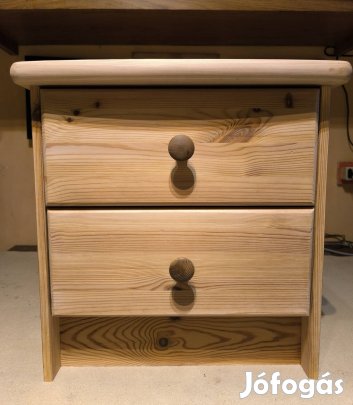 fenyő éjjeliszekrény 