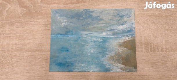 festmény " háborgó tenger"