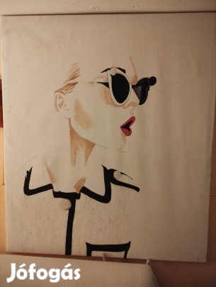 festmény  akril, vászon.