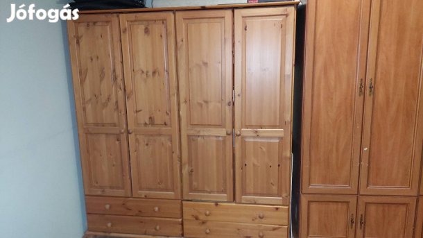 fiókos gardróbszekrény