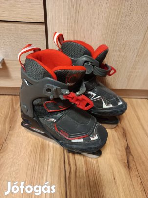 fiú korcsolya Decathlon Oxelo 29-32