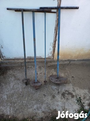 föld fúrók, különböző méretben eladók 