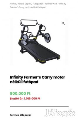 futópad eladó.Kiállítási darab volt !!