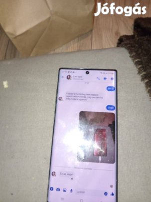 galaxy note 10 plusz torot hátlappal 