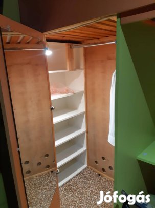 galériás gyermek ágy 