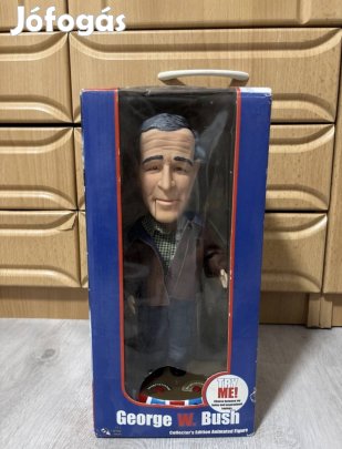 gemmy george bush interaktív beszélő figura