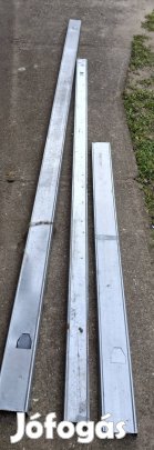 gipszkarton szerkezet építéséhez használt fémprofilok. U