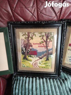 goblein képek Ébenfa keretben 