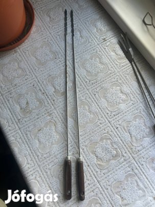 grillnyárs, szalonnasűtő 70 cm