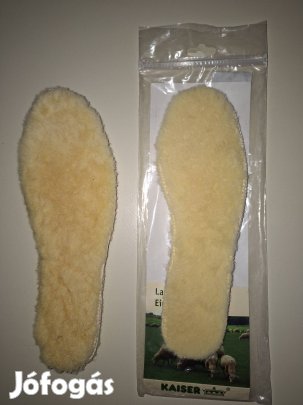 gyapjú talpbetét 45-46 méret