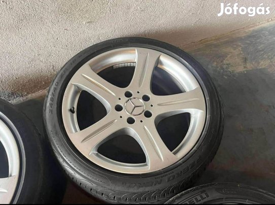 gyári mercedes cls 18as szett téli gumikkal 
