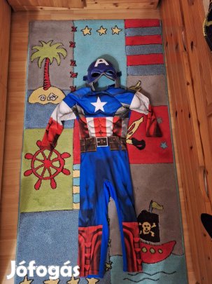 gyerek farsang jelmez Marvel Amerika kapitány