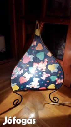 gyerek lámpa, maci mintás 