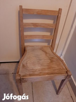 gyerek szék fából 