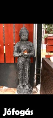 gyertya tartós álo Buddha szobor 