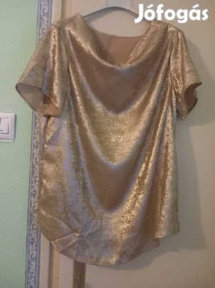 gyönyörű aranyblúz M-es