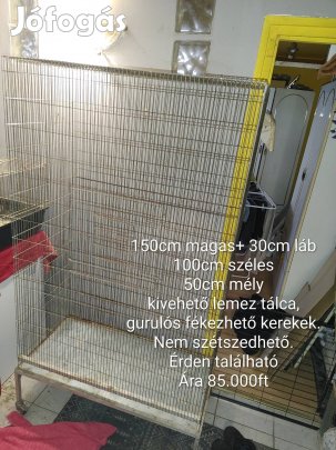 hatalmas ketrec eladó