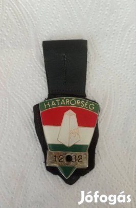 határőrség szolgálati jelvény.