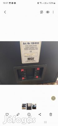 hecó hangfalszett eladó