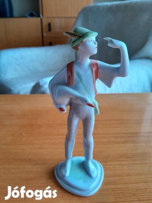 hollóházi porcelán Ludas Matyi 