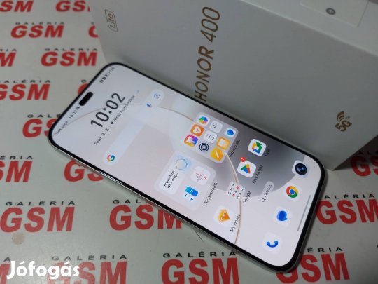 honor 400 lite 256gb újszerű független garanciás 