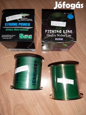 horgász zsinórok újak