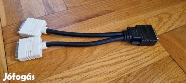 hp videokártya elosztó kábel DMS-59-DUAL DVI Y Kábel 