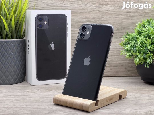 iPhone 11 Black 64GB 2 ÉV Garanciával 100%