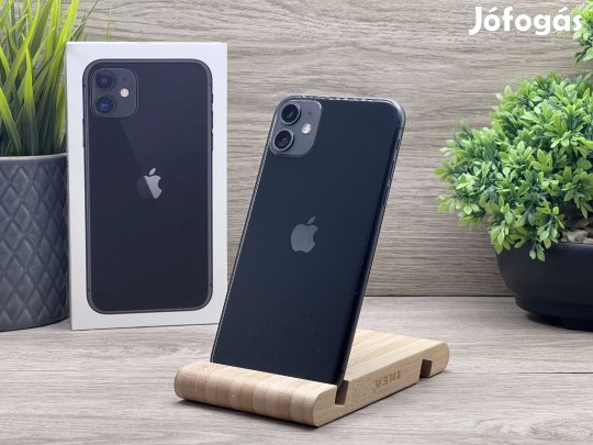 iPhone 11 Black 64GB 2 ÉV Garanciával 100%