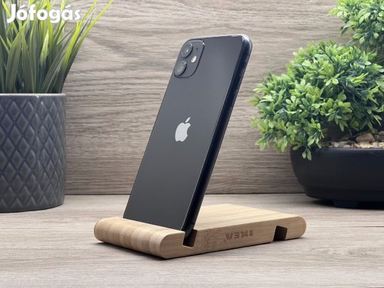 iPhone 11 Black 64GB 2 ÉV Garanciával Számlával 100% Akku