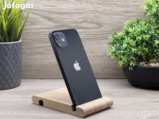iPhone 12 Black 64GB 2 ÉV Garanciával 93%